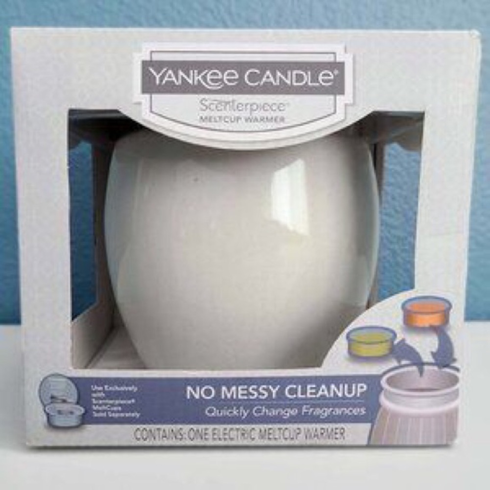 Yankee Candle White Scenterpiece MeltCup Warmer